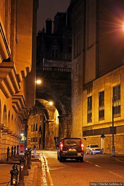 Ночные огни Эдинбурга