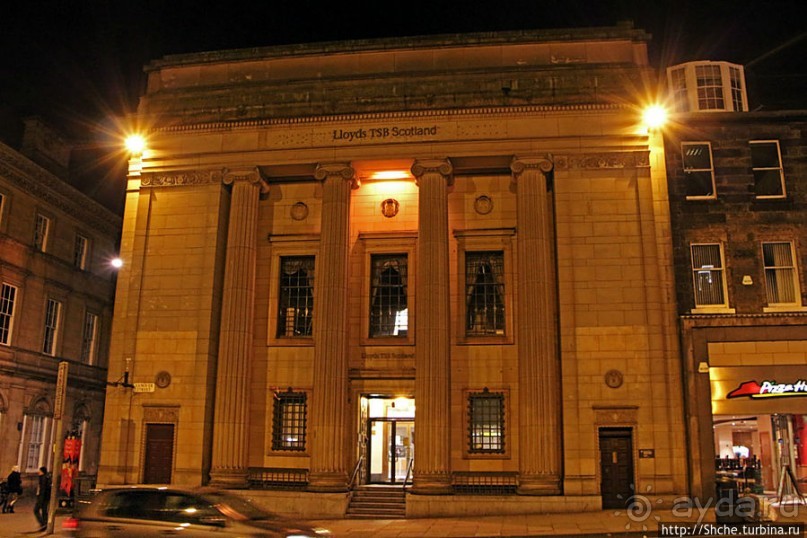 Ночные огни Эдинбурга