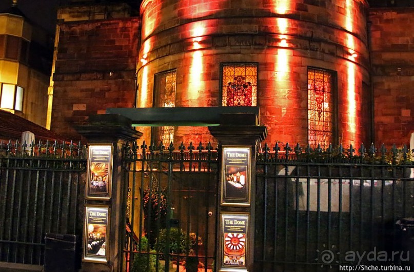 Ночные огни Эдинбурга