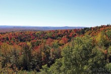В гостях у Радуги. В Вермонт... Смотровая на горе Хогбек