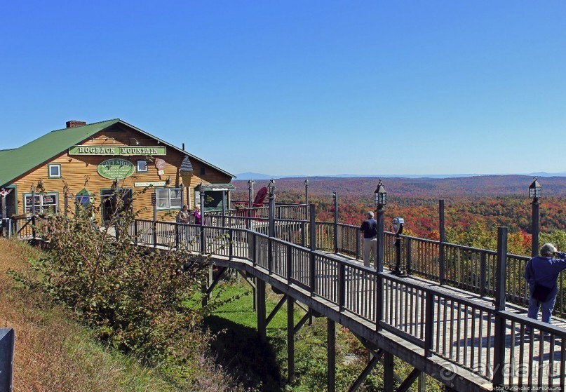 В гостях у Радуги. В Вермонт... Смотровая на горе Хогбек