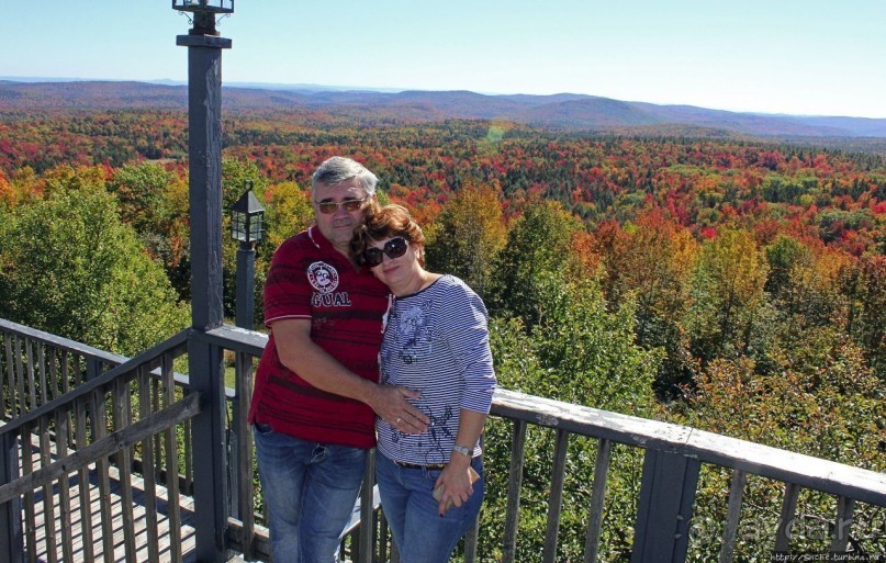 В гостях у Радуги. В Вермонт... Смотровая на горе Хогбек