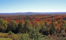 В гостях у Радуги. В Вермонт... Смотровая на горе Хогбек