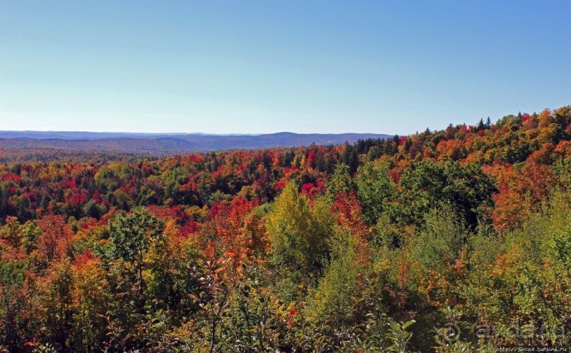 В гостях у Радуги. В Вермонт... Смотровая на горе Хогбек