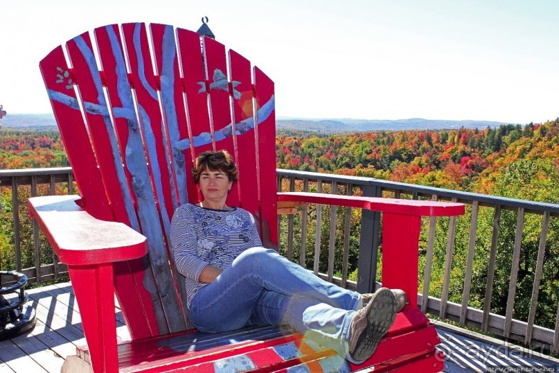 В гостях у Радуги. В Вермонт... Смотровая на горе Хогбек