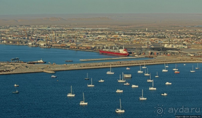 Под крылом самолета... Приморские города Намибии