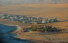 Под крылом самолета... Приморские города Намибии