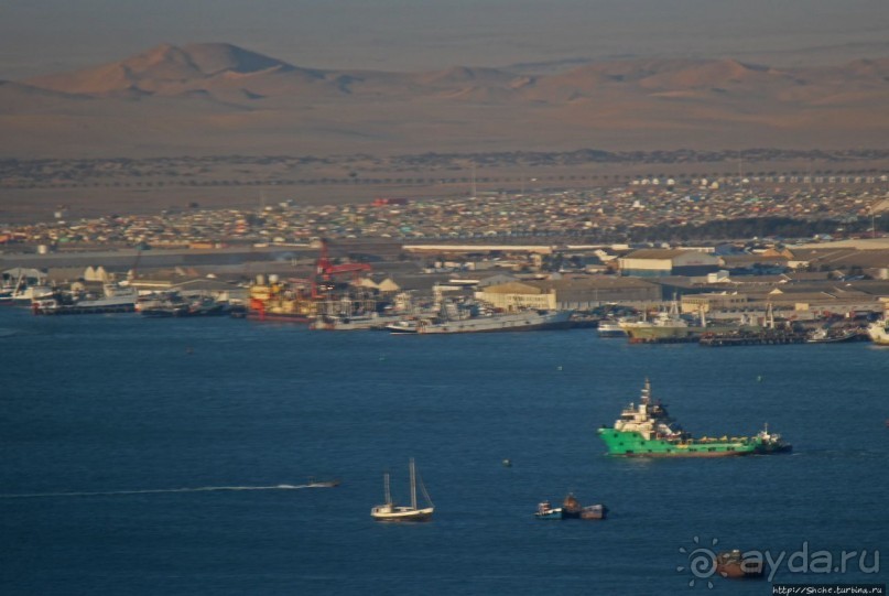 Под крылом самолета... Приморские города Намибии