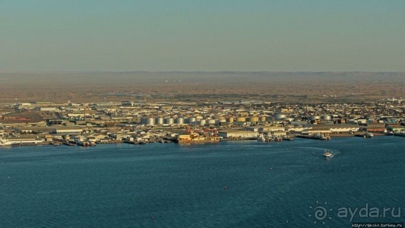 Под крылом самолета... Приморские города Намибии
