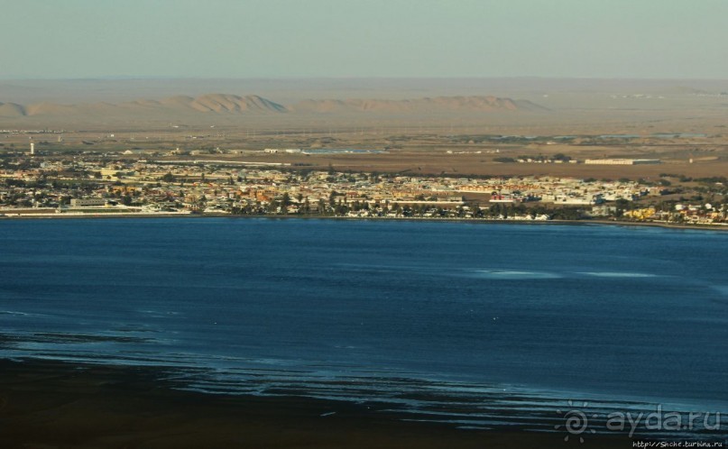 Под крылом самолета... Приморские города Намибии