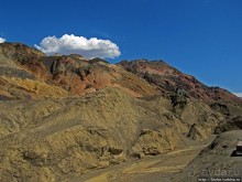 Долина Смерти. "Палитра художника" на дороге художников