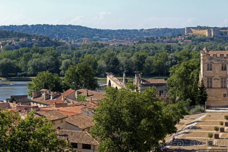 Альбом истории "Крыши Авиньона: папский город с высоты папского дворца "