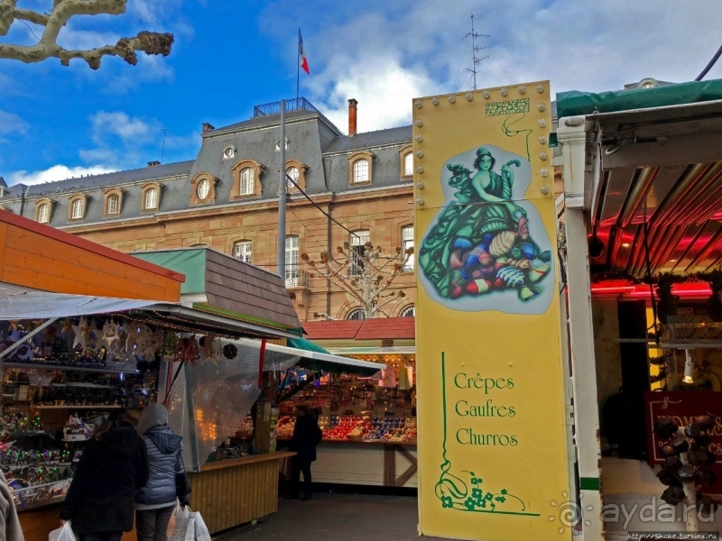 Рождественские метаморфозы. Площадь Бройи в Страсбурге