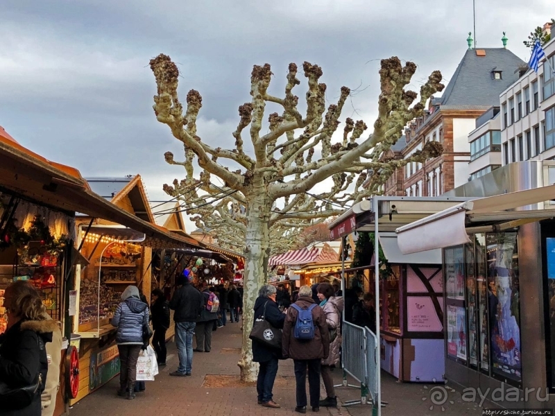 Рождественские метаморфозы. Площадь Бройи в Страсбурге