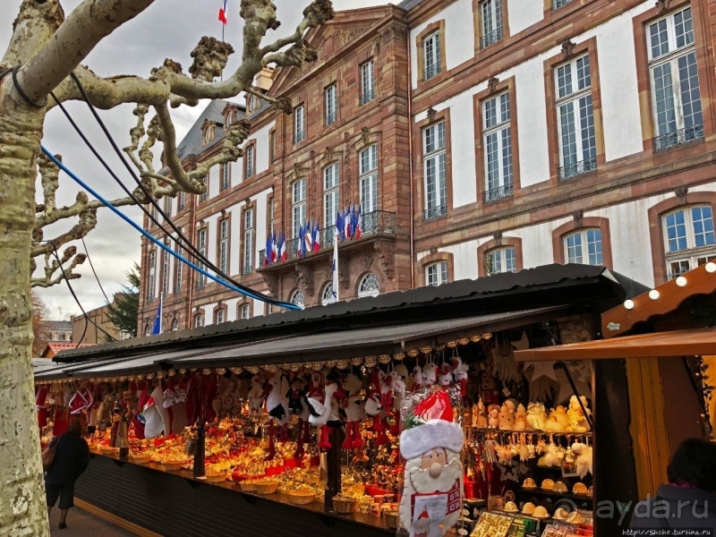Рождественские метаморфозы. Площадь Бройи в Страсбурге