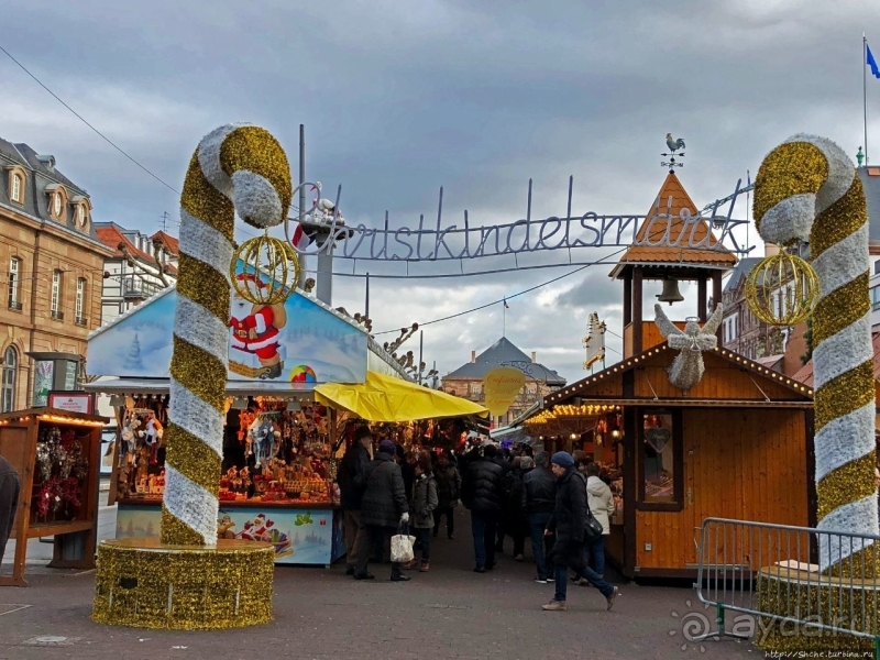 Рождественские метаморфозы. Площадь Бройи в Страсбурге
