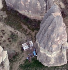 Над Каппадокией на воздушном шаре.