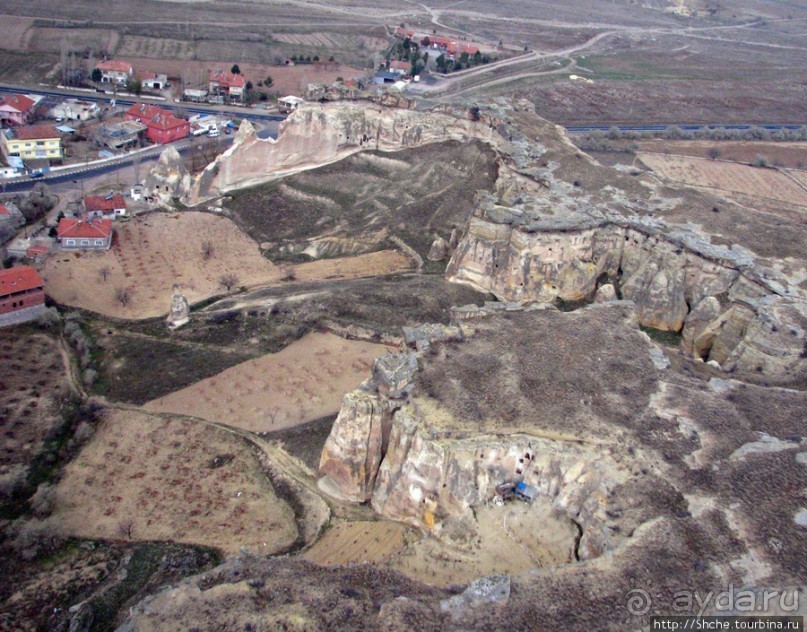 Над Каппадокией на воздушном шаре.