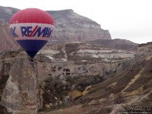 Над Каппадокией на воздушном шаре.