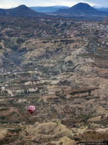 Над Каппадокией на воздушном шаре.