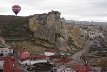 Над Каппадокией на воздушном шаре.