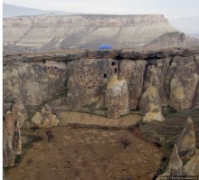 Над Каппадокией на воздушном шаре.