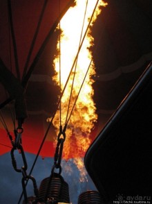 Над Каппадокией на воздушном шаре.