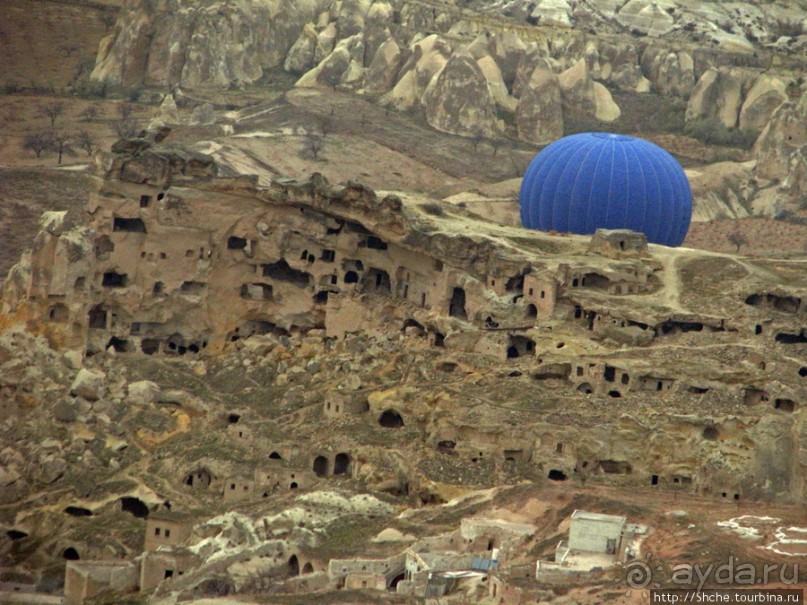 Над Каппадокией на воздушном шаре.