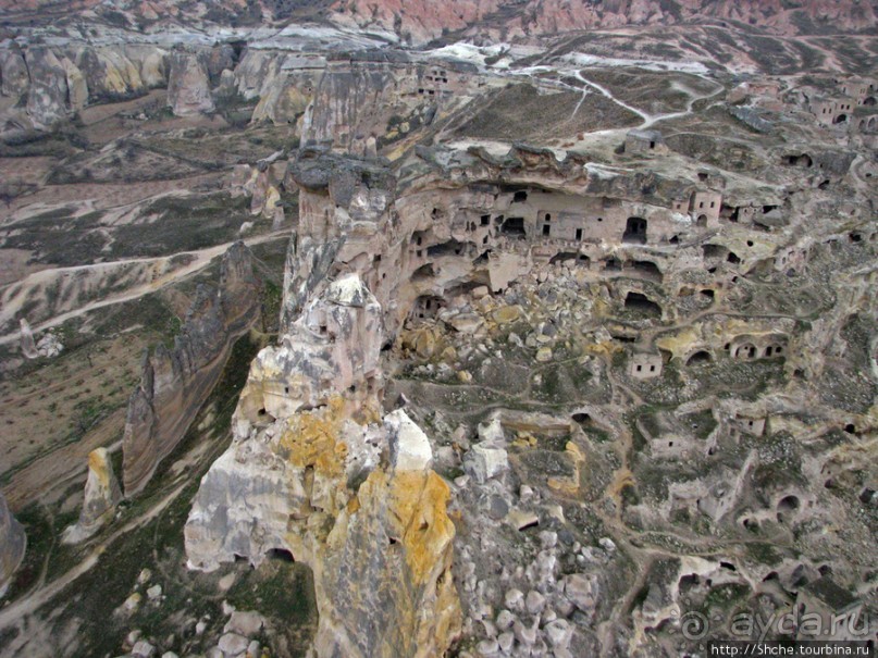 Над Каппадокией на воздушном шаре.