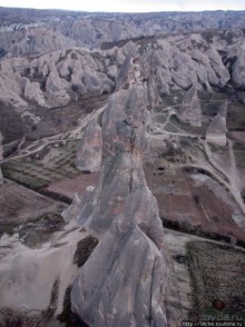 Над Каппадокией на воздушном шаре.