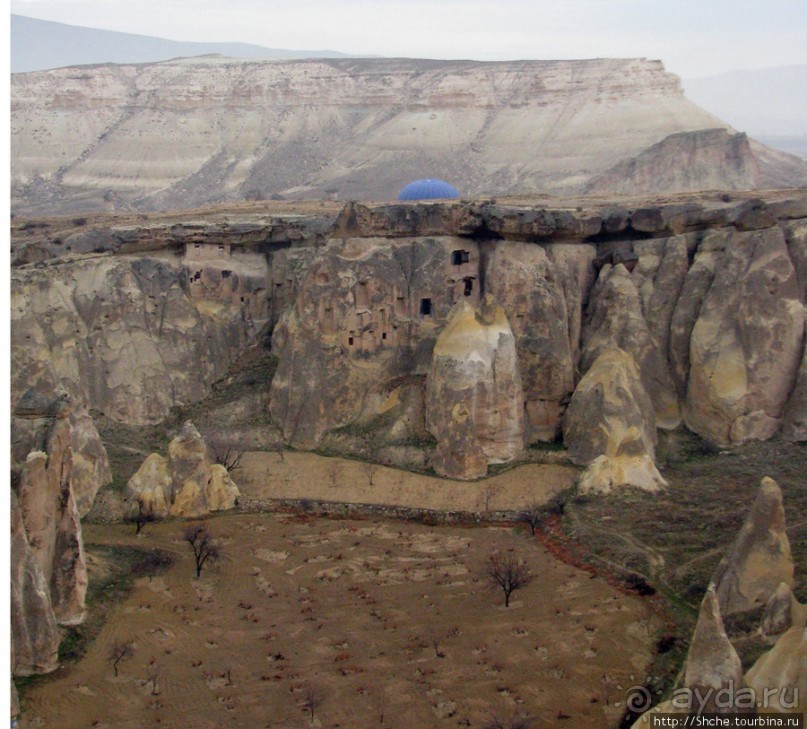 Над Каппадокией на воздушном шаре.