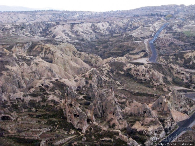 Над Каппадокией на воздушном шаре.