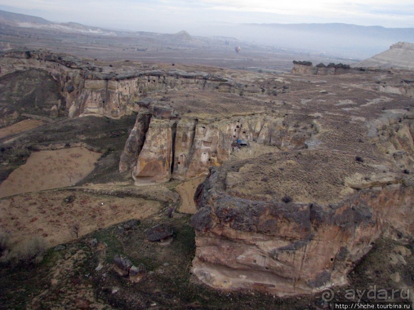 Над Каппадокией на воздушном шаре.