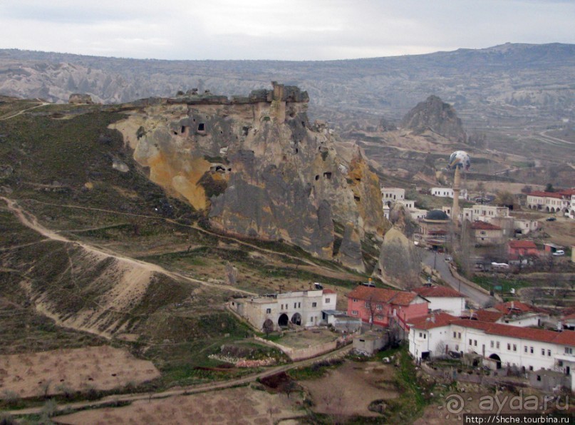 Над Каппадокией на воздушном шаре.