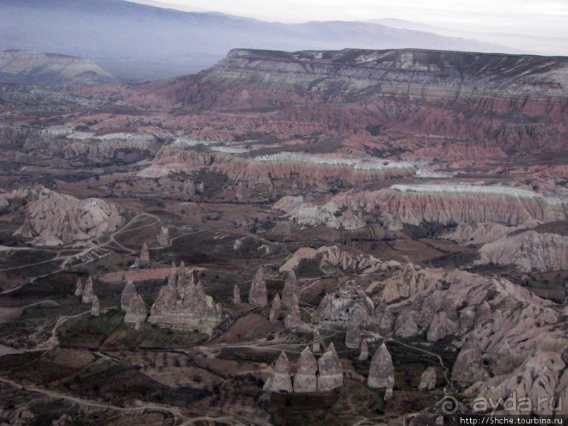 Над Каппадокией на воздушном шаре.