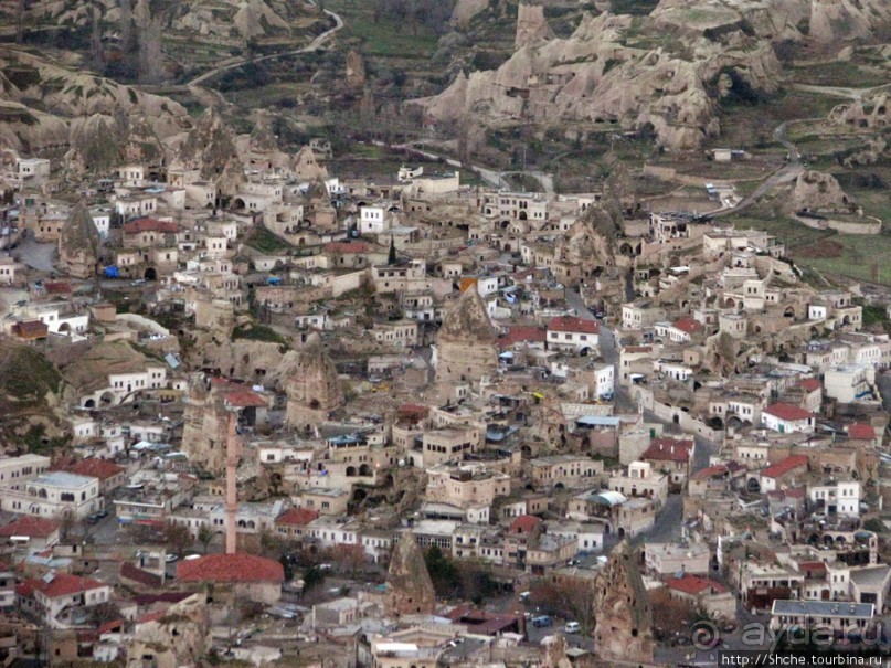 Над Каппадокией на воздушном шаре.