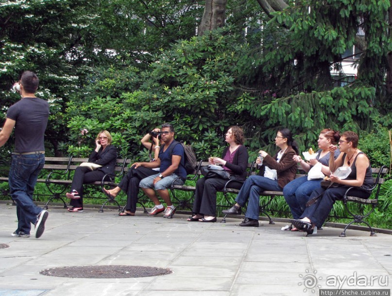 Нью-Йоркский Сити-холл парк — 40 минут покоя и созерцания