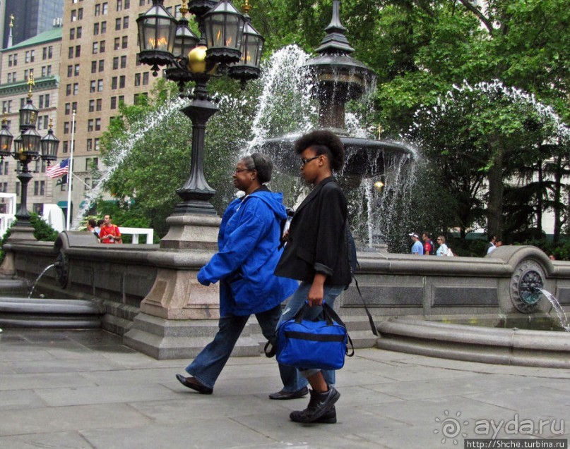 Нью-Йоркский Сити-холл парк — 40 минут покоя и созерцания