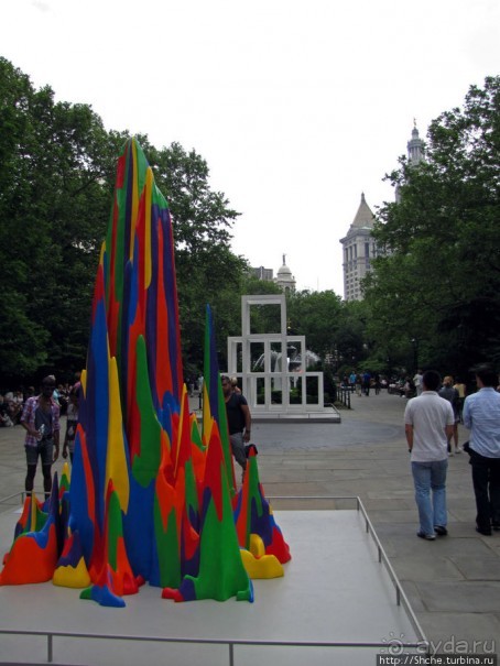 Нью-Йоркский Сити-холл парк — 40 минут покоя и созерцания