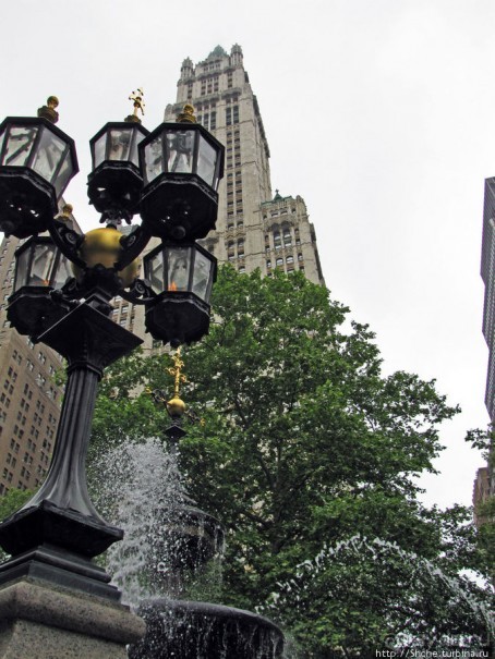 Нью-Йоркский Сити-холл парк — 40 минут покоя и созерцания