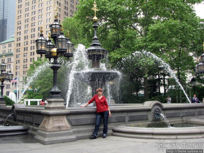 Нью-Йоркский Сити-холл парк — 40 минут покоя и созерцания