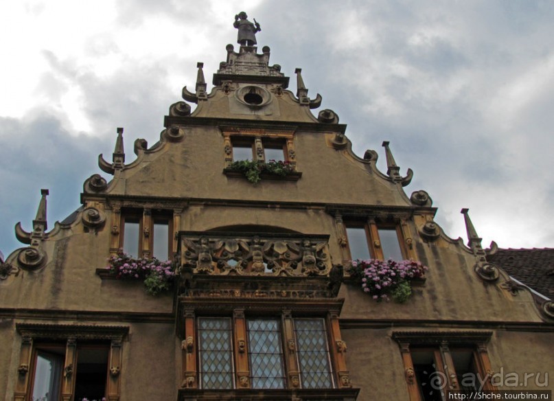 Три главных достопримечательности Кольмара. "Дом голов"