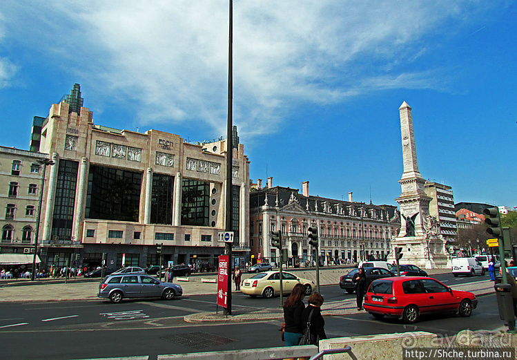 Praça dos Restauradores — культурный центр Лиссабона