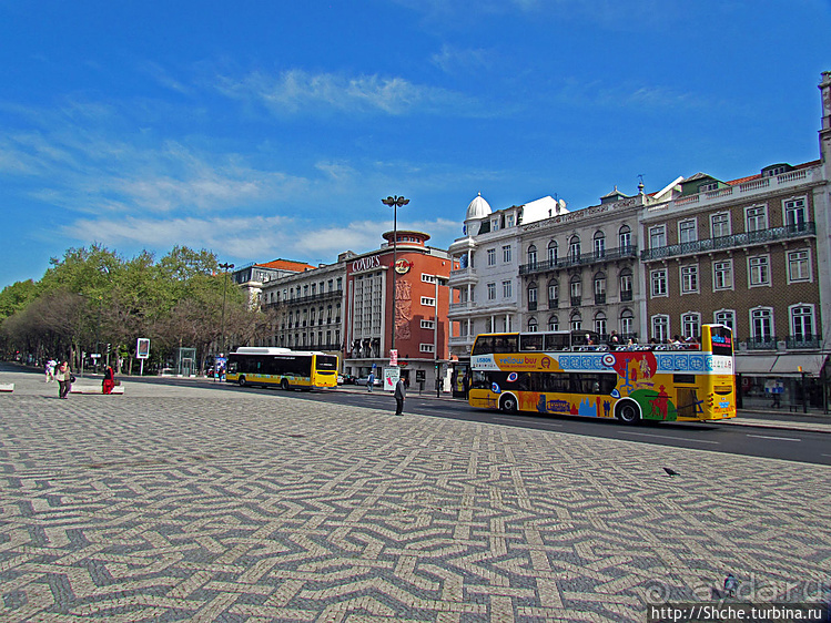 Praça dos Restauradores — культурный центр Лиссабона
