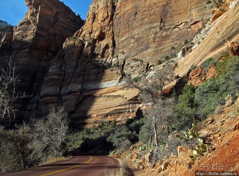 Погружение в каньон Зион. Zion Canyon Scenic Drive