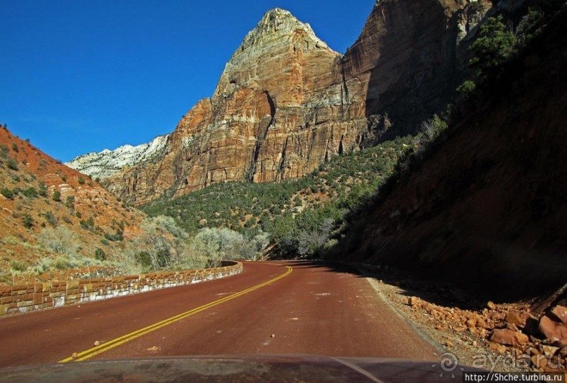 Погружение в каньон Зион. Zion Canyon Scenic Drive