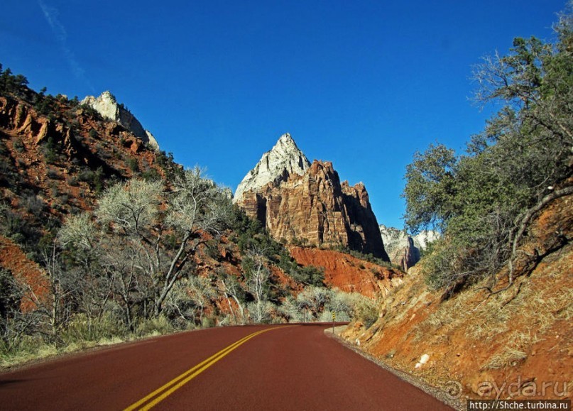 Погружение в каньон Зион. Zion Canyon Scenic Drive