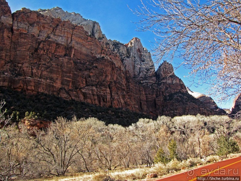 Погружение в каньон Зион. Zion Canyon Scenic Drive
