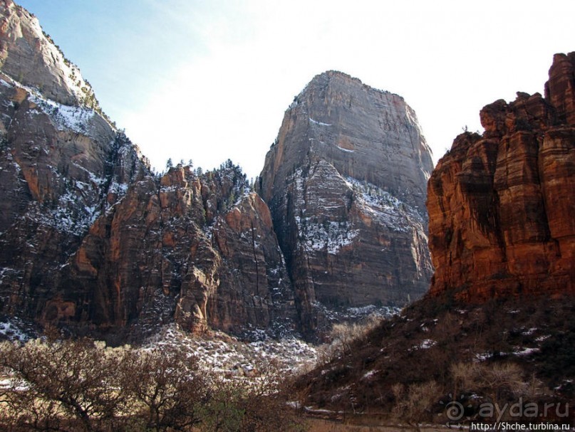Погружение в каньон Зион. Zion Canyon Scenic Drive