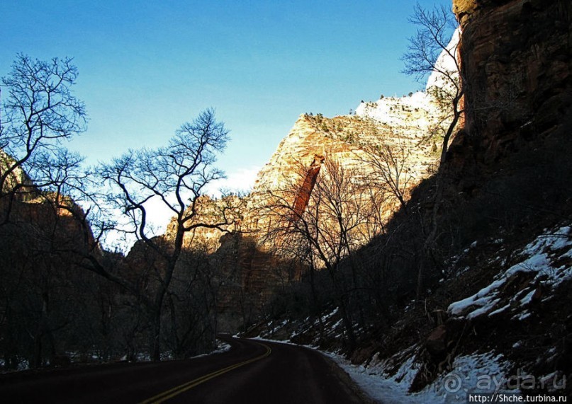 Погружение в каньон Зион. Zion Canyon Scenic Drive